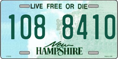 NH license plate 1088410