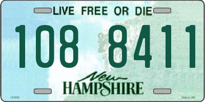 NH license plate 1088411