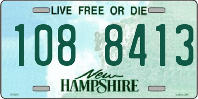 NH license plate 1088413