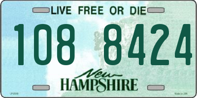 NH license plate 1088424