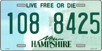 NH license plate 1088425
