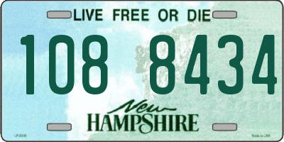 NH license plate 1088434