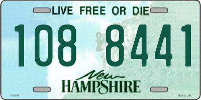 NH license plate 1088441
