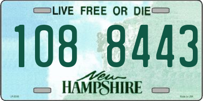 NH license plate 1088443