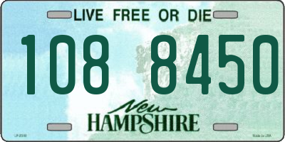 NH license plate 1088450