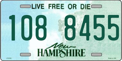 NH license plate 1088455