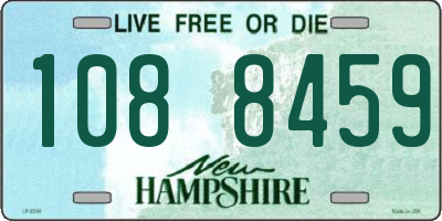 NH license plate 1088459