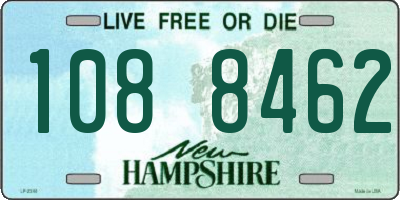 NH license plate 1088462