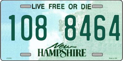 NH license plate 1088464