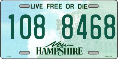 NH license plate 1088468
