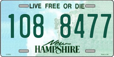 NH license plate 1088477
