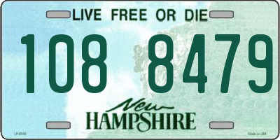 NH license plate 1088479