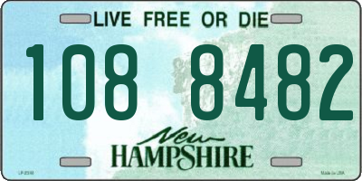 NH license plate 1088482