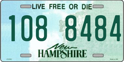 NH license plate 1088484