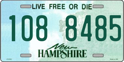 NH license plate 1088485