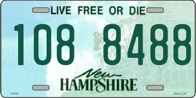 NH license plate 1088488