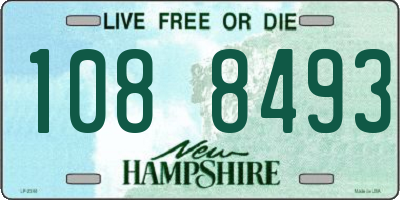 NH license plate 1088493
