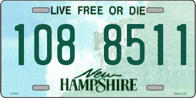NH license plate 1088511