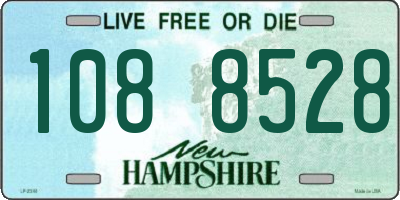 NH license plate 1088528