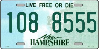 NH license plate 1088555