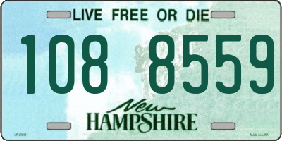 NH license plate 1088559