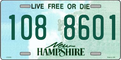 NH license plate 1088601