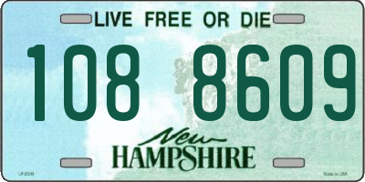 NH license plate 1088609