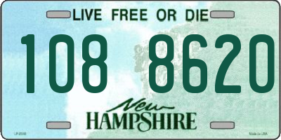 NH license plate 1088620