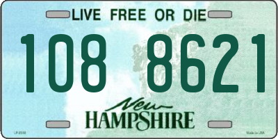 NH license plate 1088621