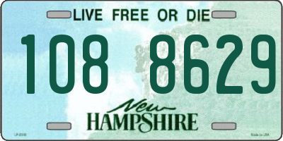 NH license plate 1088629