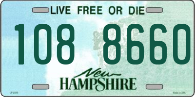 NH license plate 1088660