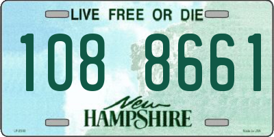 NH license plate 1088661
