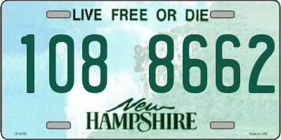 NH license plate 1088662