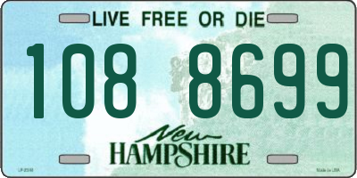 NH license plate 1088699