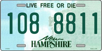 NH license plate 1088811