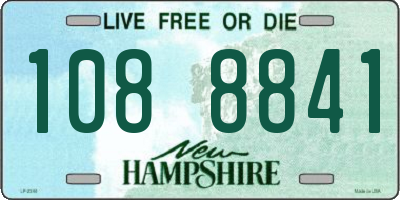 NH license plate 1088841