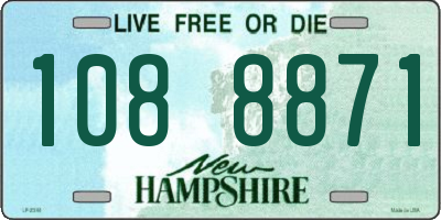 NH license plate 1088871