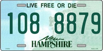 NH license plate 1088879