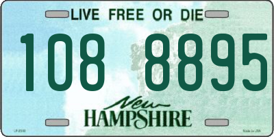 NH license plate 1088895