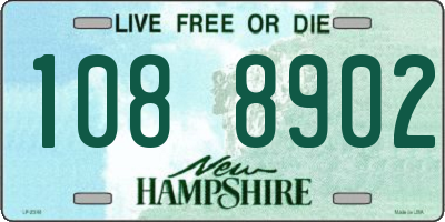NH license plate 1088902