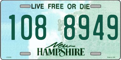 NH license plate 1088949