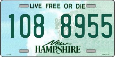 NH license plate 1088955