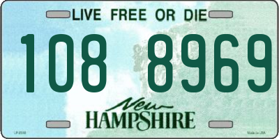 NH license plate 1088969