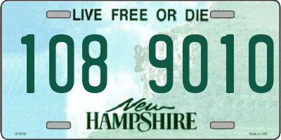 NH license plate 1089010