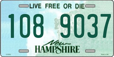NH license plate 1089037