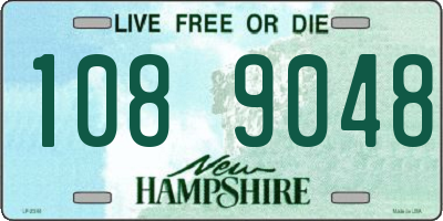 NH license plate 1089048