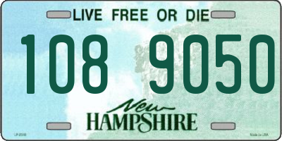 NH license plate 1089050