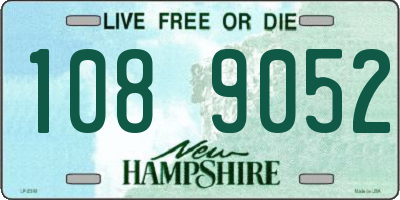 NH license plate 1089052