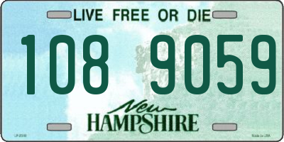 NH license plate 1089059