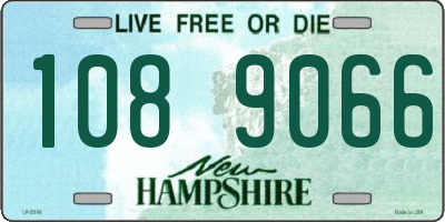 NH license plate 1089066